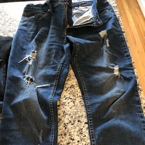 Jessica Simpson distress jeans